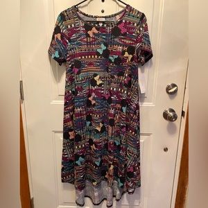 NWT Lularoe Aztec Minnie Mouse Dress